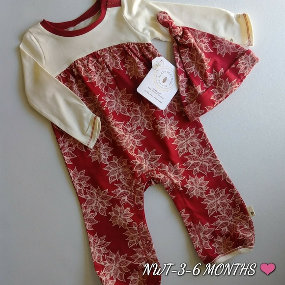 burts bees Other - Burt's Bee's romper and hat set! NWT ❤